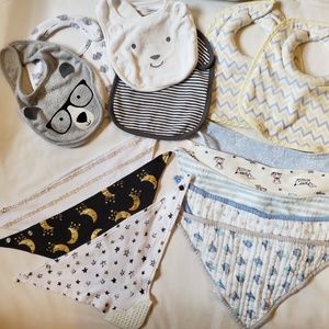 Baby bibs- set of 14